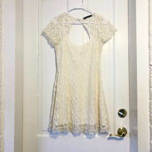 Abercrombie & Fitch White Mini Dress Size S